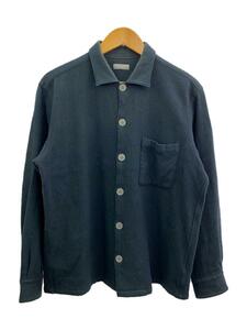 COMME des GARCONS HOMME◆長袖シャツ/ウール/NVY/HH-B056