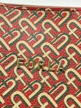 FURLA◆ハンドバッグ/レザー/RED_画像5