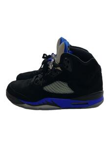 NIKE◆AIR JORDAN 5 RETRO/28.5cm/ブルー/スウェード/CT4838-004