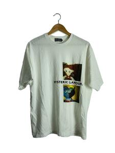 HYSTERIC GLAMOUR◆Tシャツ/XL/コットン/WHT/02232CT15
