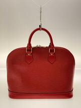 LOUIS VUITTON◆アルマ_エピ_RED/レザー/RED_画像3