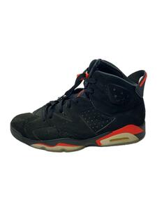 NIKE◆AIR JORDAN 6 RETRO/エアジョーダンレトロ/ブラック/384664-060/29cm/BLK