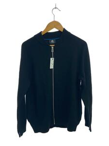 Paul Smith◆ニットブルゾン/L/ウール/BLK/py-2m-84049