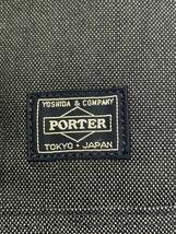 PORTER◆トートバッグ/-/BLK/無地_画像5