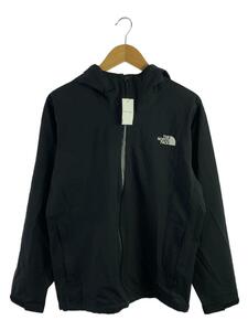 THE NORTH FACE◆VENTURE JACKET_ベンチャージャケット/L/ナイロン/BLK/無地