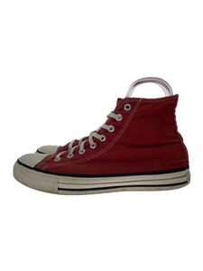 CONVERSE◆ハイカットスニーカー/US9/RED/キャンバス