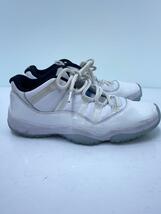 NIKE◆AIR JORDAN 11 RETRO LOW_エアジョーダン 11 レトロ ロー/28cm/WHT/エナメル_画像6