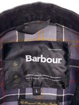 Barbour◆WAX FLYER JACKET/ジャケット/L/コットン/BLK/A956_画像3