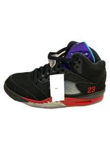 NIKE◆AIR JORDAN 5 RETRO_エアジョーダン 5 レトロ/26cm/BLK_画像1