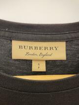 BURBERRY◆BURBERRY LONDON ENGLAND/刺繍ロゴTシャツ/S/コットン/BLK/3965056_画像3