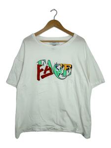 FACETASM◆Tシャツ/5/コットン/WHT//