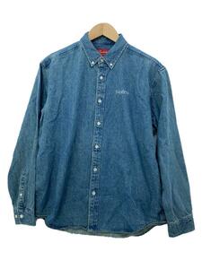 Supreme◆20FW/classic logo denim shirt/長袖シャツ/M/デニム/IDG