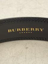 BURBERRY LONDON◆ベルト/牛革/BLK/メンズ//_画像3