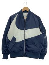 NIKE◆AS M NSW SYNFL SWOOSH BOMBER THUNDER/L/NVY/DD6056-437//_画像1