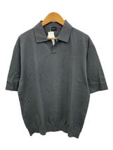 UNITED ARROWS green label relaxing◆ポロシャツ/XL/コットン/GRY/無地/3218-199-0268-1990_画像1