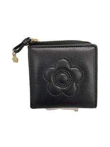 MARY QUANT◆2つ折り財布/-/BLK/レディース