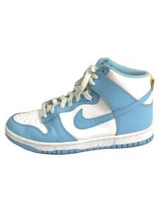 NIKE◆Dunk High Blue Chill/ハイカットスニーカー/26cm/BLU/レザー/DD1399-401