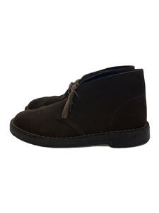 Clarks◆ブーツ/US8.5/ブラウン/スウェード/13292