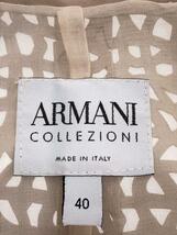 ARMANI COLLEZIONI◆ベスト/44/レザー/PNK_画像3