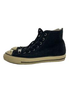 CONVERSE◆ハイカットスニーカー/27.5cm/BLK/スウェード