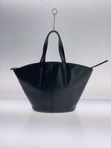 GIANNI CHIARINI◆トートバッグ/MAKEBA/BLK/無地_画像3