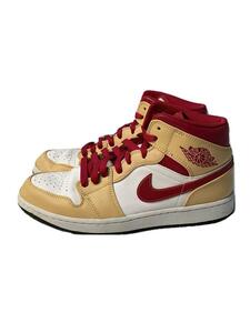 NIKE◆AIR JORDAN 1 MID_エアジョーダン 1 ミッド/27.5cm/BEG