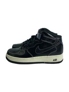 NIKE◆AIR FORCE 1 MID 07 LV8_エア フォース 1 ミッド 07 LV8/27cm/BLK/レザー/