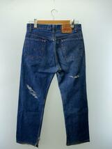 Levi’s◆90s 501/ストレートデニムパンツ/33/made in USA/ボロ/ダメージ/501-0115_画像2