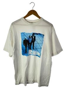 90s/REM T-shirt/コピーライト1999/BG/Tシャツ/XL/コットン/WHT