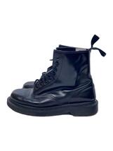 Dr.Martens◆レースアップブーツ/UK7/BLK/ドクターマーチン/ブラック/黒_画像1