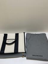 BALENCIAGA◆ハードウェア スモールトート/ショルダーバッグ/キャンバス/IVO/671402_画像7