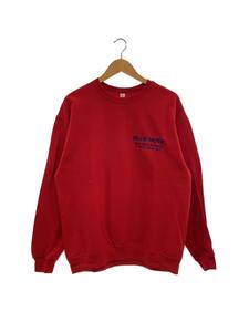 WACKO MARIA◆BLUE NOTE/CREW NECK SWEAT SHIRT/スウェット/L/コットン/レッド