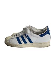 adidas◆SUPERSTAR 80s/スーパースター 80s/G61068/ホワイト/23.5cm/WHT