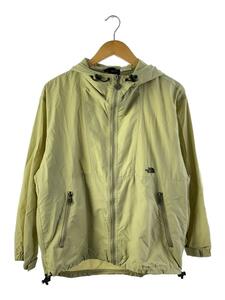 THE NORTH FACE◆COMPACT JACKET_コンパクトジャケット/S/ナイロン/BEG/無地