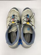 salomon◆ローカットスニーカー/26cm/GRY/472922/グレー/ブルー_画像3