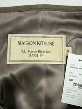 MAISON KITSUNE◆19AW/QUILTED JACKET/キルティングジャケット/M/ウール/KHK/DU02215WM0001_画像3