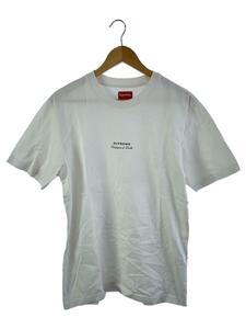 Supreme◆Tシャツ/S/コットン/WHT/プリント