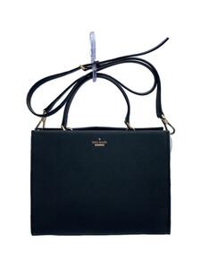 kate spade new york◆2wayショルダーバッグ/レザー/ブラック/PXRU9464