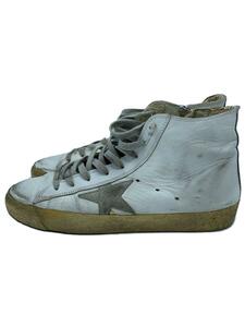 GOLDEN GOOSE◆FRANCY/ハイカットスニーカー/41/ホワイト/レザー