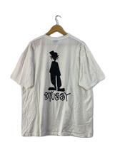 STUSSY◆Tシャツ/XL/コットン/WHT/プリント_画像2