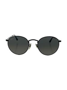 Ray-Ban◆サングラス/ウェリントン/チタン/BLK/メンズ/RB3447-N/ROUND METAL/ノーズパットヨゴレ