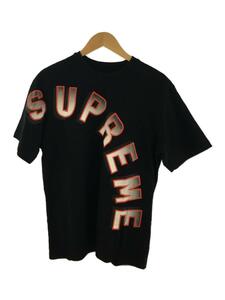 Supreme◆18SS/Gradient ARC TOP/Tシャツ/M/コットン/BLK/ブラック