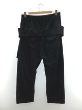 RICK OWENS DRKSHDW◆PRISONNER/ボトム/S/コットン/ブラック_画像2