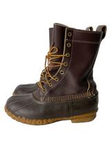 L.L.Bean◆10インチ ビーンブーツ/US6/ブラウン/レザー/9492/LLビーン/8ホール_画像1