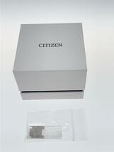 CITIZEN◆自動巻腕時計/アナログ/ステンレス/BLK/SLV/9011-S125804_画像6