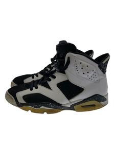 NIKE◆AIR JORDAN 6 RETRO/エアジョーダンレトロ/ホワイト/384664-101/27.5cm/WHT