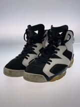 NIKE◆AIR JORDAN 6 RETRO/エアジョーダンレトロ/ホワイト/384664-101/27.5cm/WHT_画像2