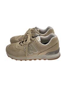 NEW BALANCE◆ローカットスニーカー/23.5cm/BEG/ML574ESF