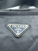 PRADA◆ショルダーバッグ/ナイロン/BLK/マチ無し/アタリ複数有り_画像5