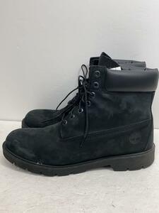 Timberland◆レースアップブーツ/30cm/BLK/19039